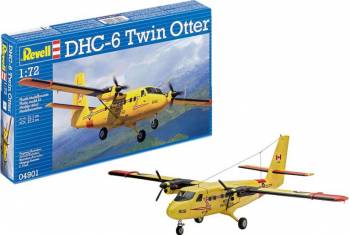 1/72 DHC-6 Twin Otter Canadian Plastic Model Kit (RVL04901)