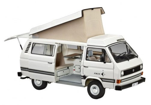 1/25 VW T3 Joker Camper Van Plastic Model Kit (RVL07344)
