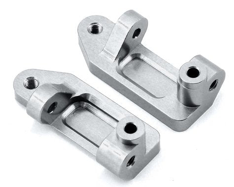 Aluminum Caster Blocks Silver for Rustler/Slash/Stampede (2) (STRST3632S)
