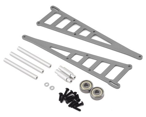 Aluminum Adjustable Wheelie Bar Kit Gunmetal for Bandit/Rustler/Slash (STRST3678WGM)
