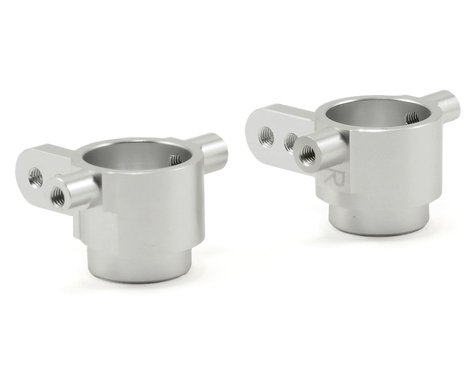 Aluminum Front Steering Knuckles Silver for Slash 4x4 (2) (STRST6837S)