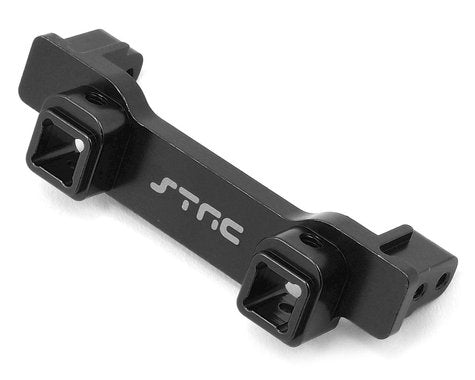 Aluminum Heavy Duty Front Bumper Mount Black for TRX-4 (STRST8237FBK)
