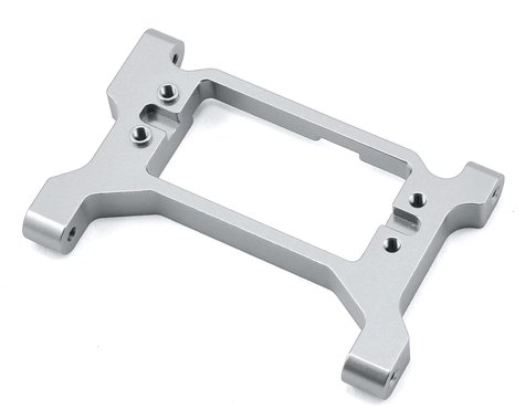 Aluminum One-Piece Servo Mounts/Chassis Brace Silver for TRX-4 (STRST8239SS)