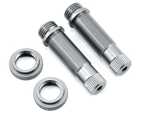 Aluminum Shock Body Silver for SCX10 (2) (STRSTA30130S)