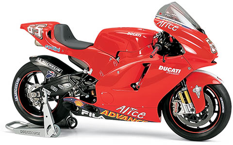 1/12 Ducati Desmosedici Racing Motorcycle Plastic Model Kit (TAM14101)