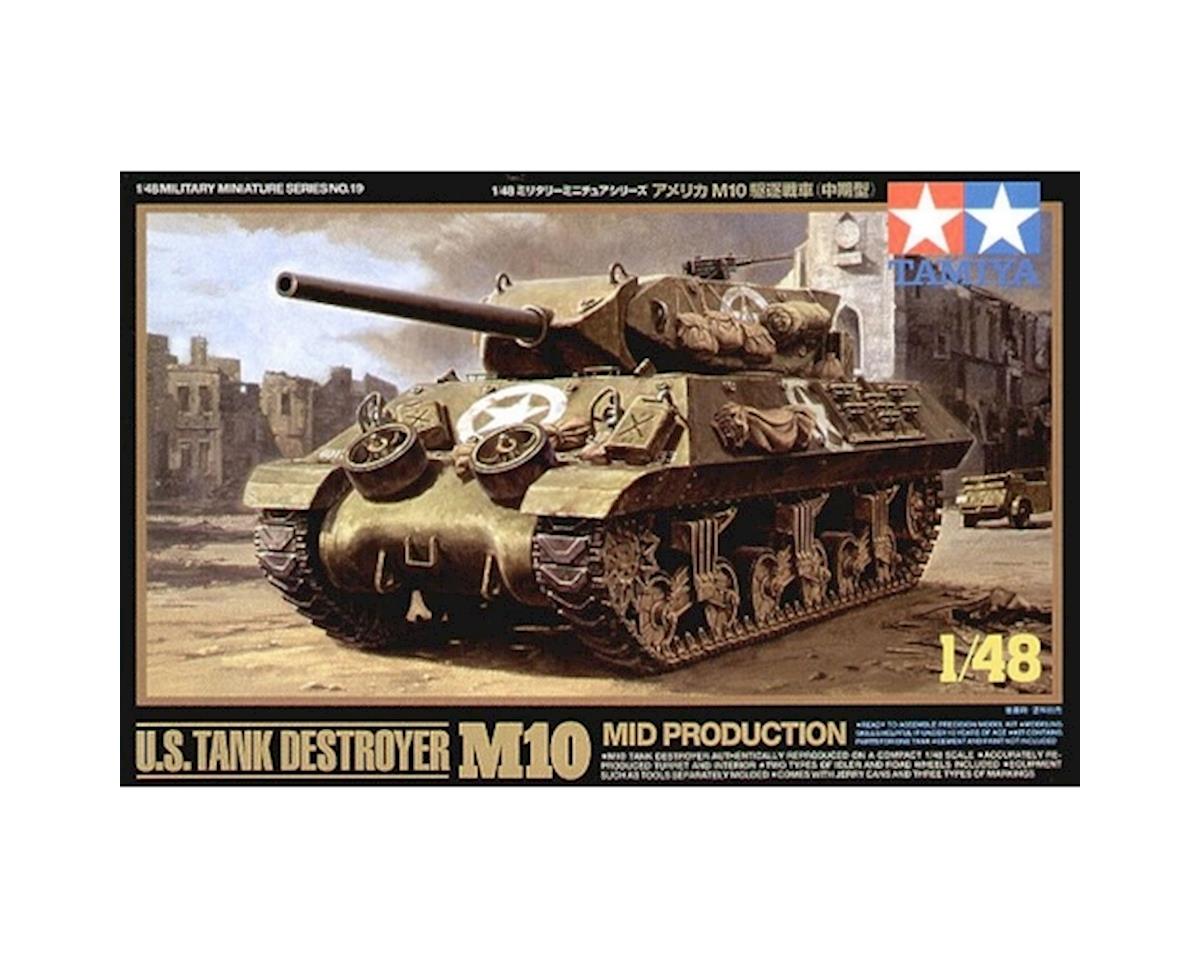 Kit De Modelismo Tamiya 32519 - Jagdpanzer M10 A Escala 1:48, Plástico Para Montar Y Pintar