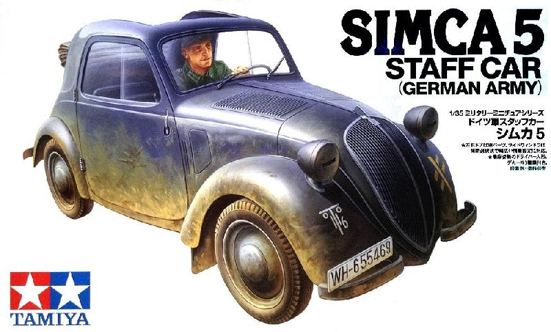 1/35 Simca 5 German Staff Car Plastic Model Kit (TAM35321)
