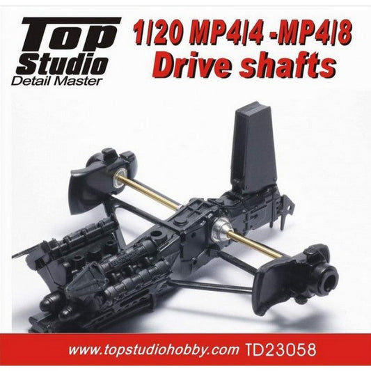 Drive Shafts for 1/20 MP4/4-MP4/8 Plastic Model Detailing (TPSTD23058)