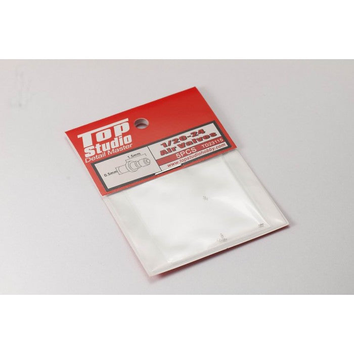 Air Valves for 1/20-1/24 Plastic Model Detailing (TPSTD23115)
