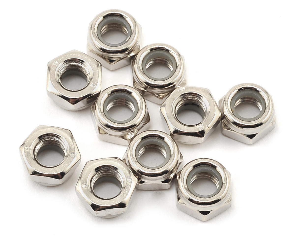 Nylon Lock Nuts 6mm (10) (TLR256011)