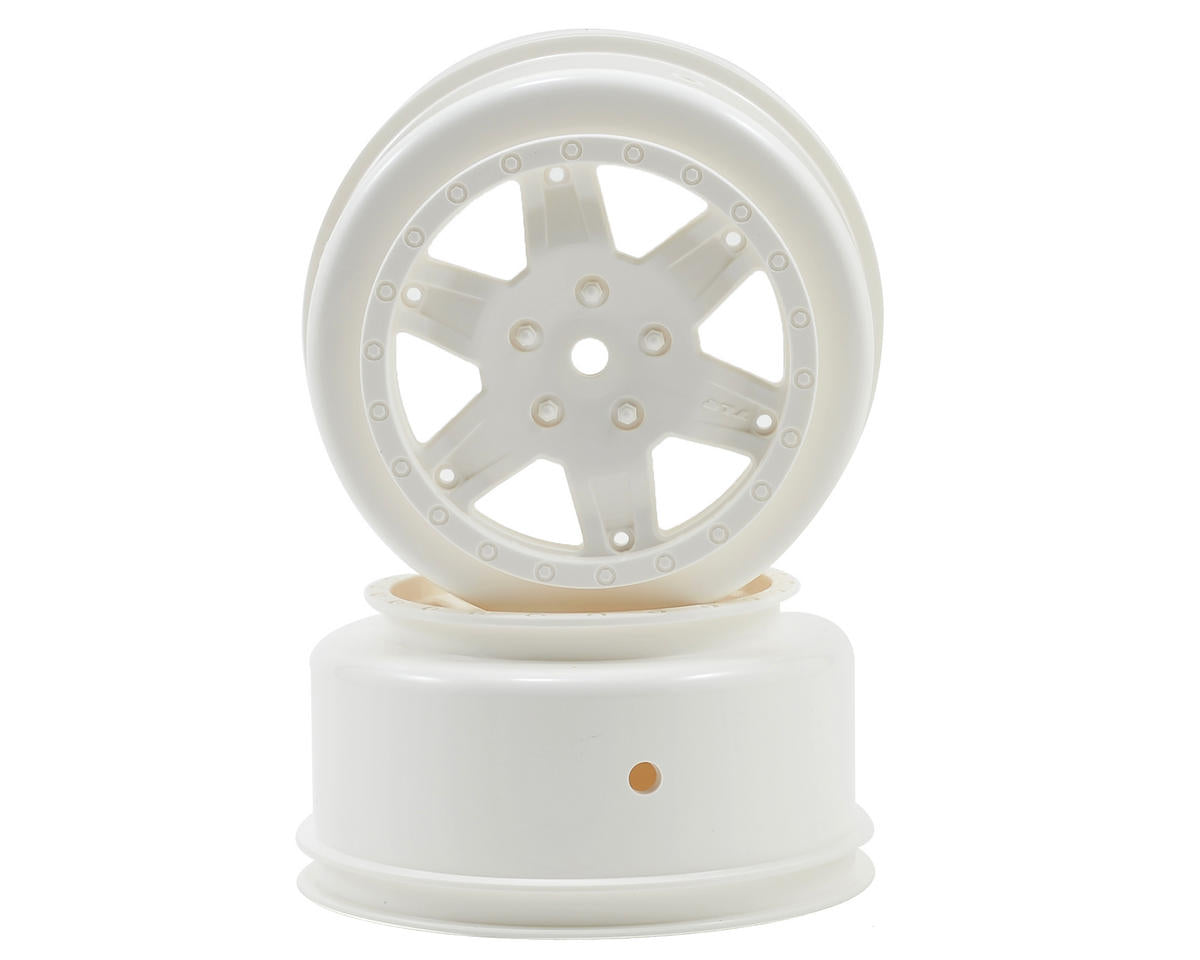 2.2/3.0 SCT White Wheel for 22SCT (2) (TLR7012)