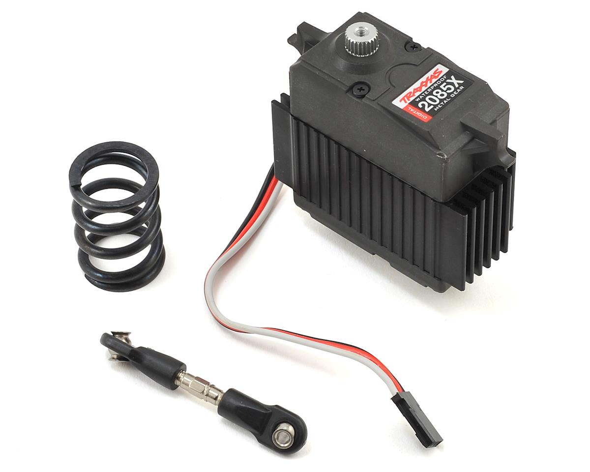 Metal Gear High Torque Waterproof Digital Large Scale Servo (365oz/in|0.17sec/60-Degrees) (TRA2085X)