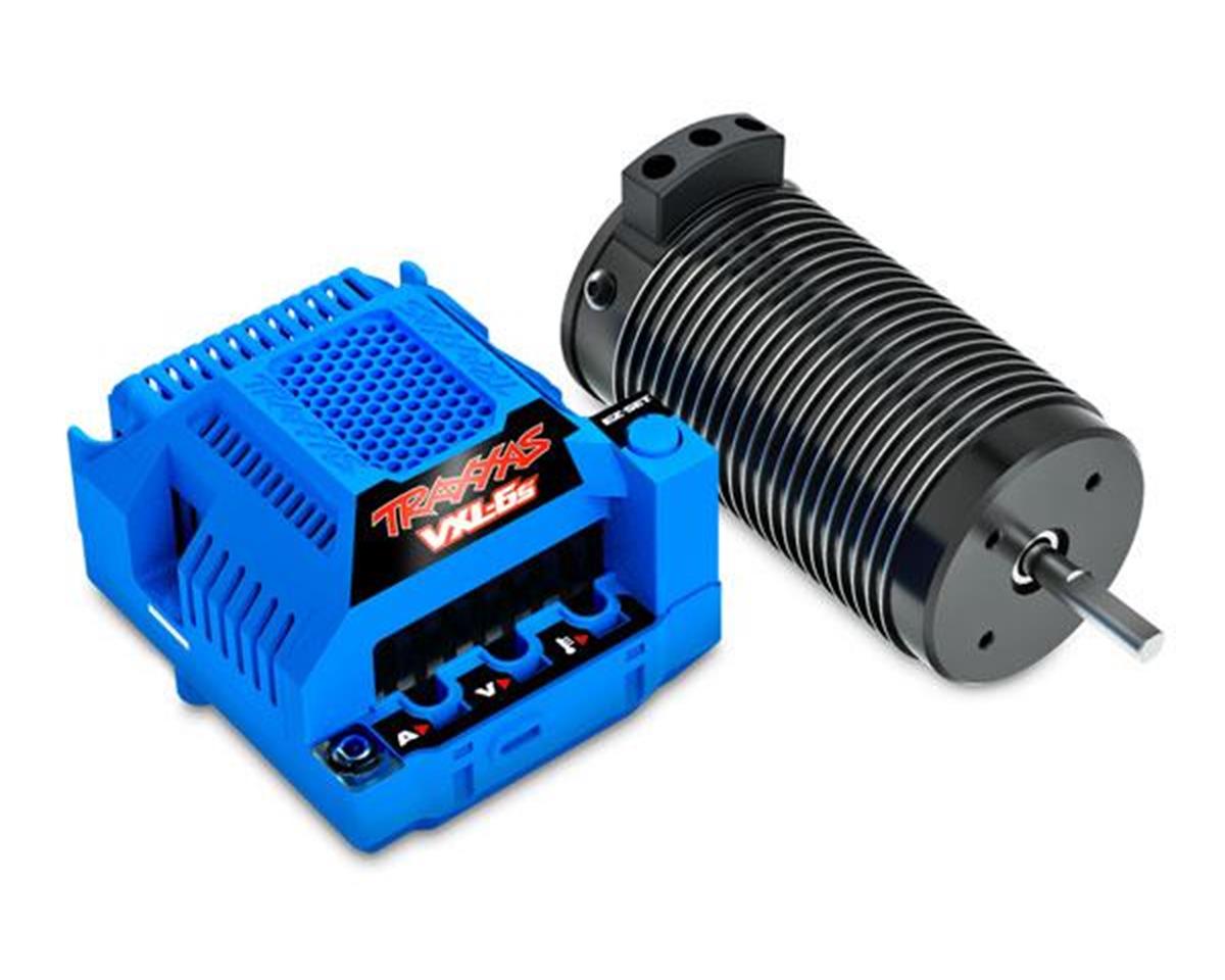 2000KV 77mm Brushless Motor with VXL-6S Waterproof Brushless ESC (TRA3484)