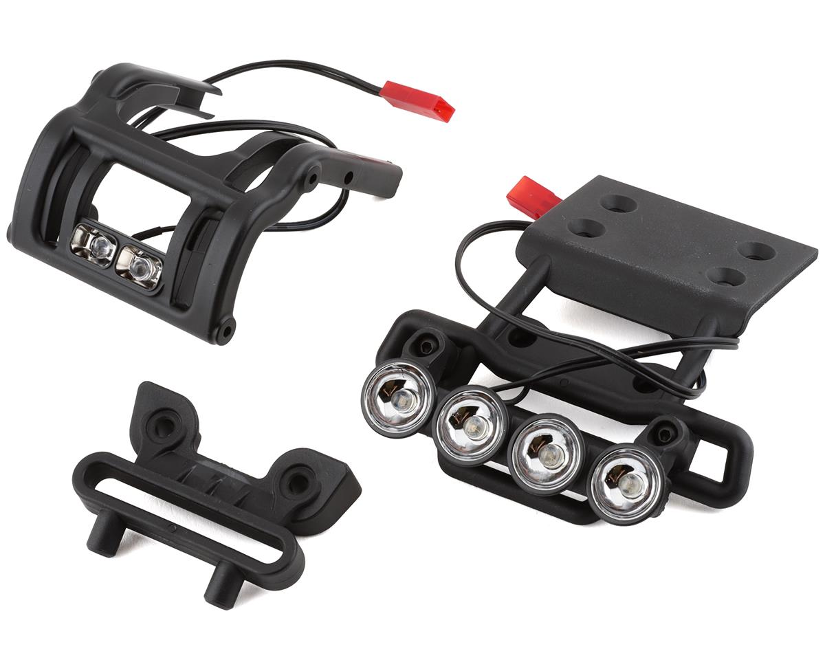 Front and Rear Bumpers with Installed LED Lighting for Bigfoot #1 (TRA3697)