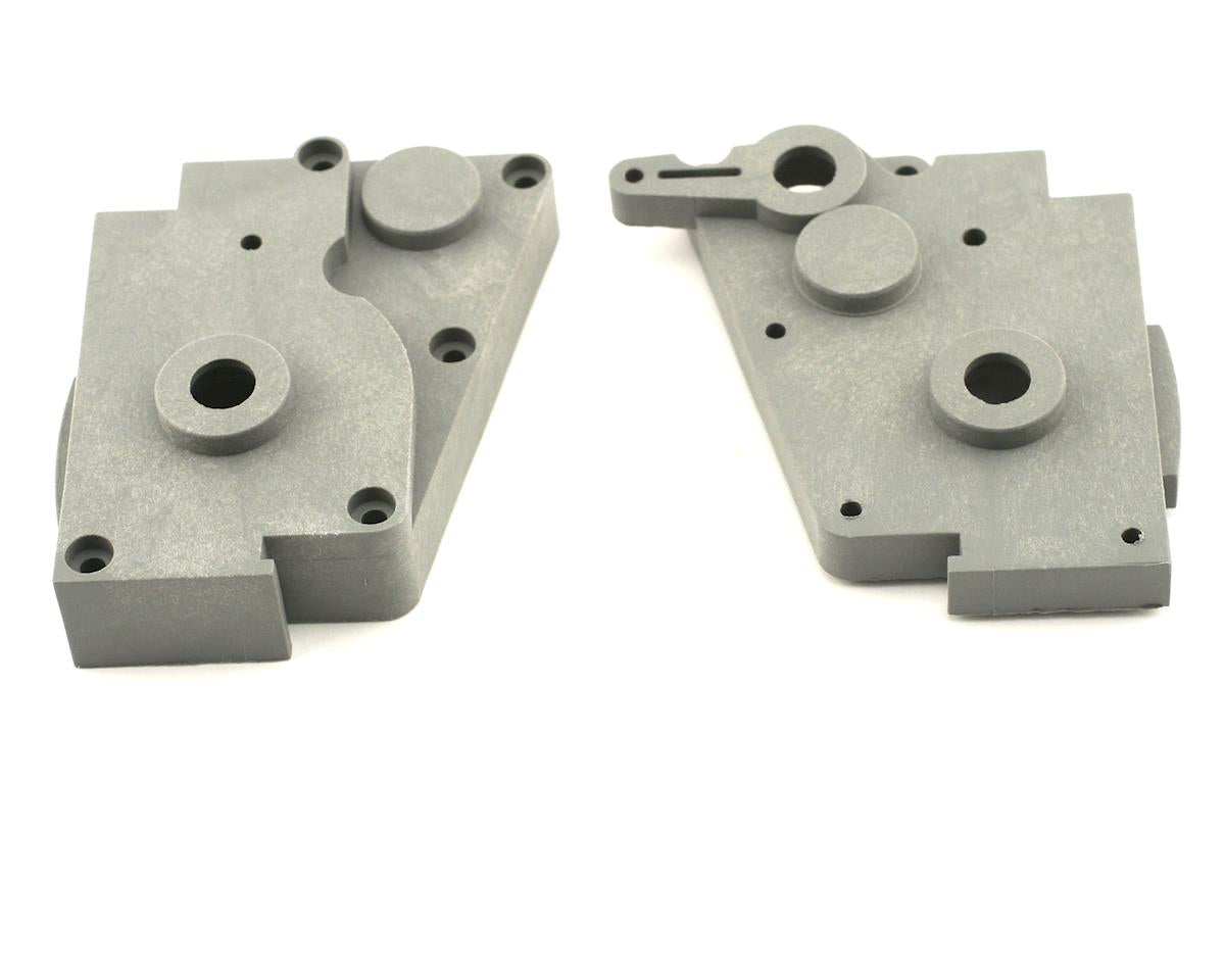 Left and Right Gearbox Halves Gray for Nitro Rustler/Nitro Slash (TRA4491A)
