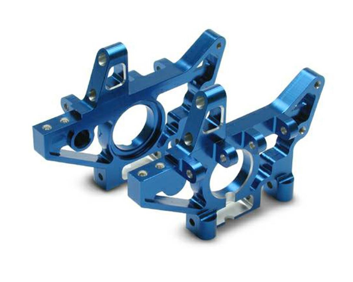 Aluminum Rear Bulkheads Blue for E-Maxx/T-Maxx (2) (TRA4929X)