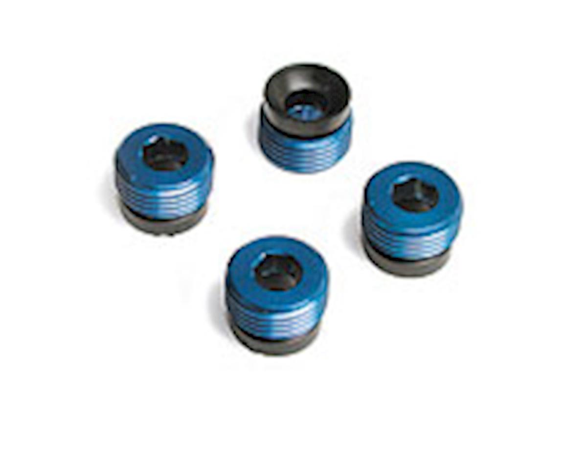 Aluminum Pivot Ball Cap for E-Maxx (4) (TRA4934X)