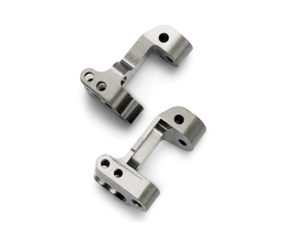 Aluminum Caster Blocks 25-Degree Titanium Anodized for Jato (2) (TRA5536X)