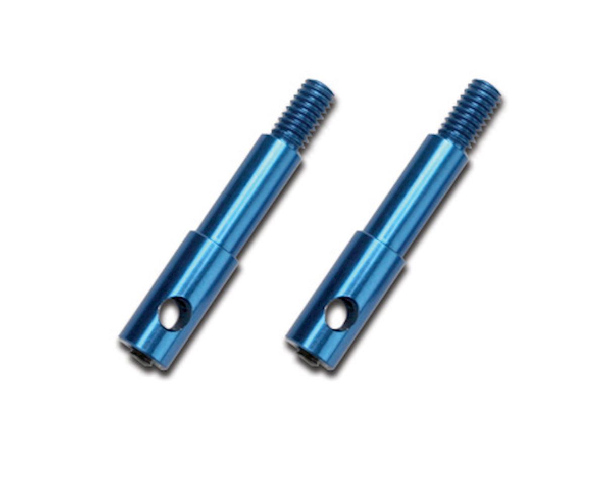 Aluminum Front Wheel Spindles Blue for Jato (2) (TRA5537X)