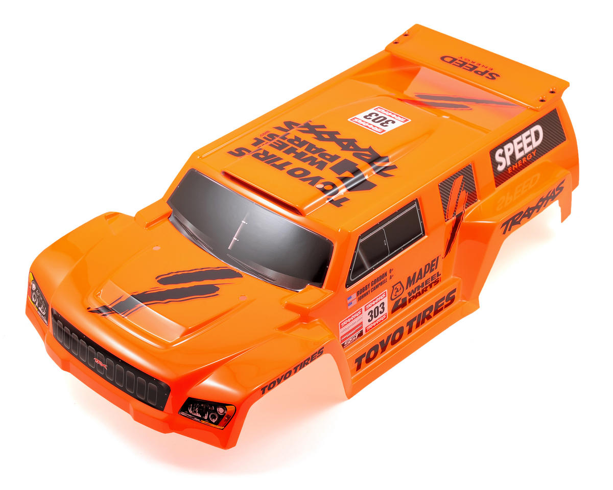 Dakar Truck Prepainted Orange Body for Slash (TRA5818A)