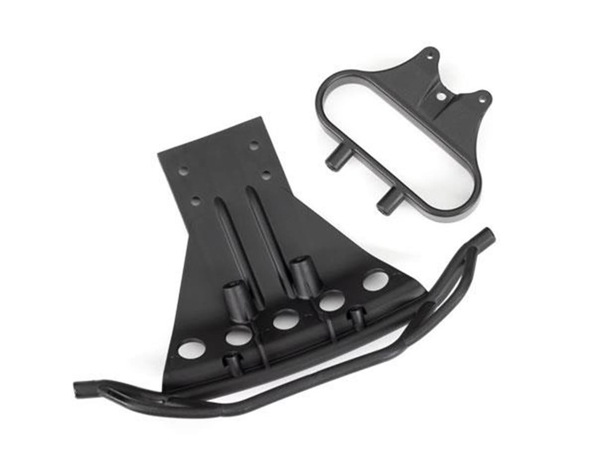 LED Compatible Front Bumper with Mount Black for Slash (TRA5835X)