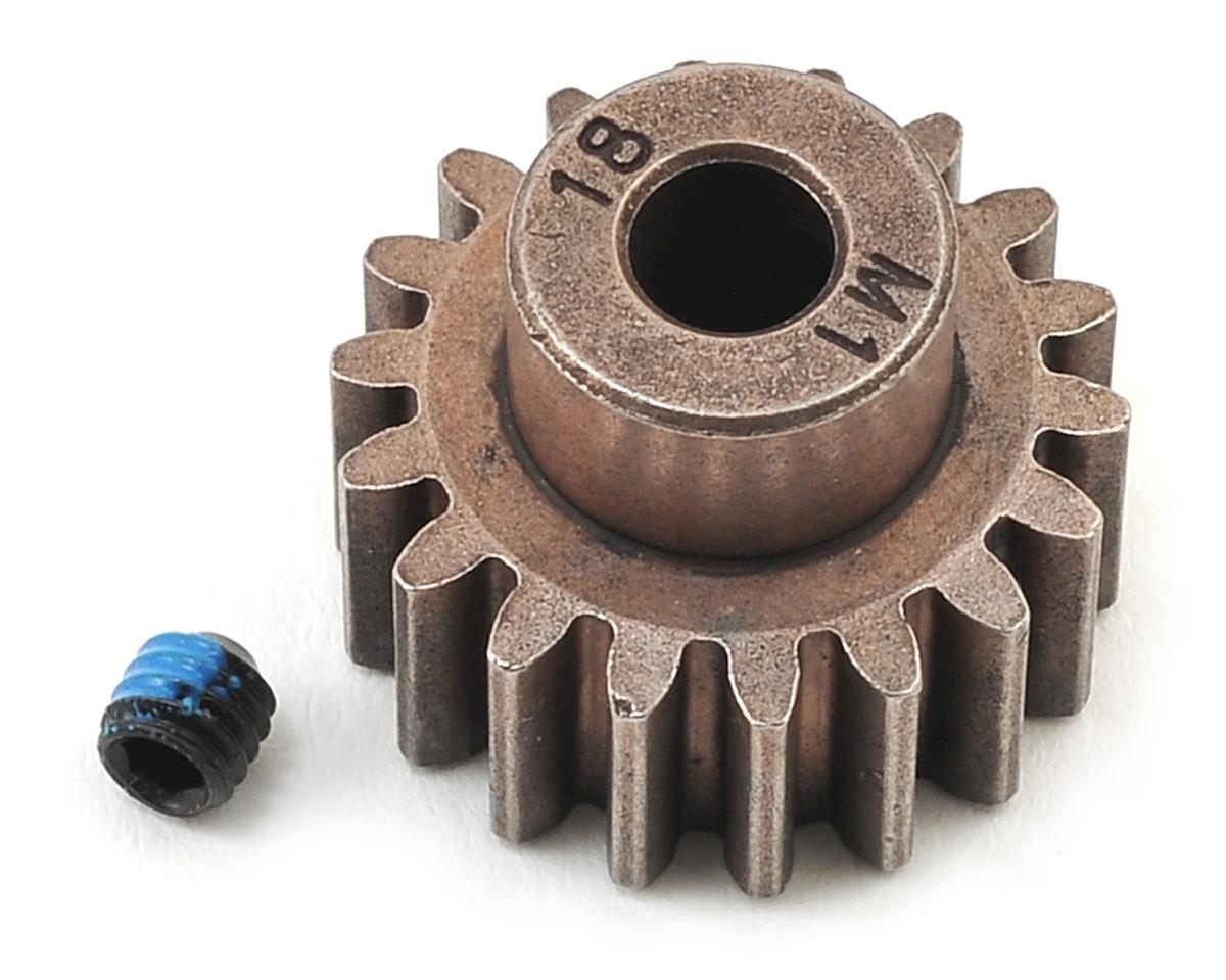 Pinion Gear 5mm Bore Mod1.0 18T for E-Revo 2.0/Maxx/X-Maxx/XO-1/XRT (TRA6491X)