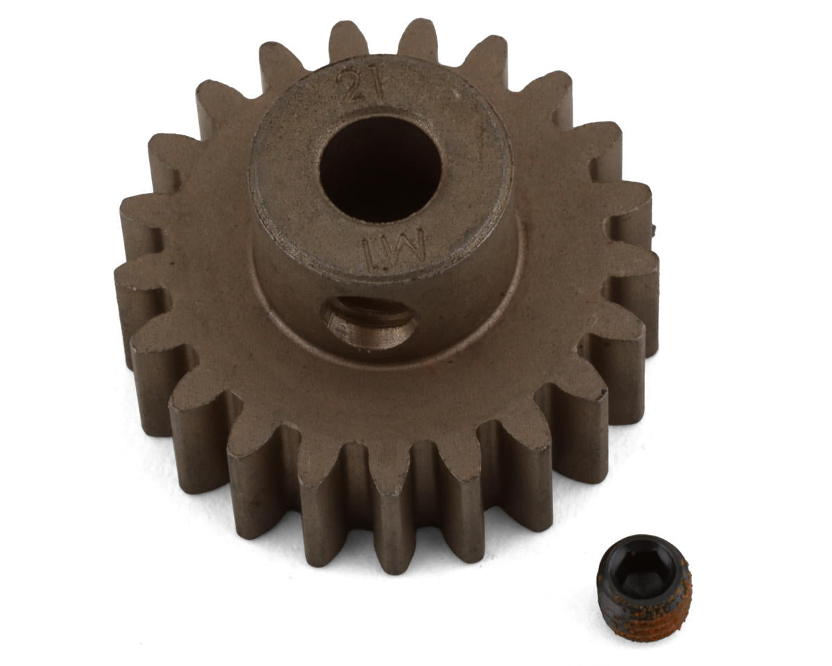 Pinion Gear 5mm Bore Mod1.0 21T for E-Revo 2.0/Maxx/Sledge/X-Maxx/XO-1/XRT (TRA6493X)