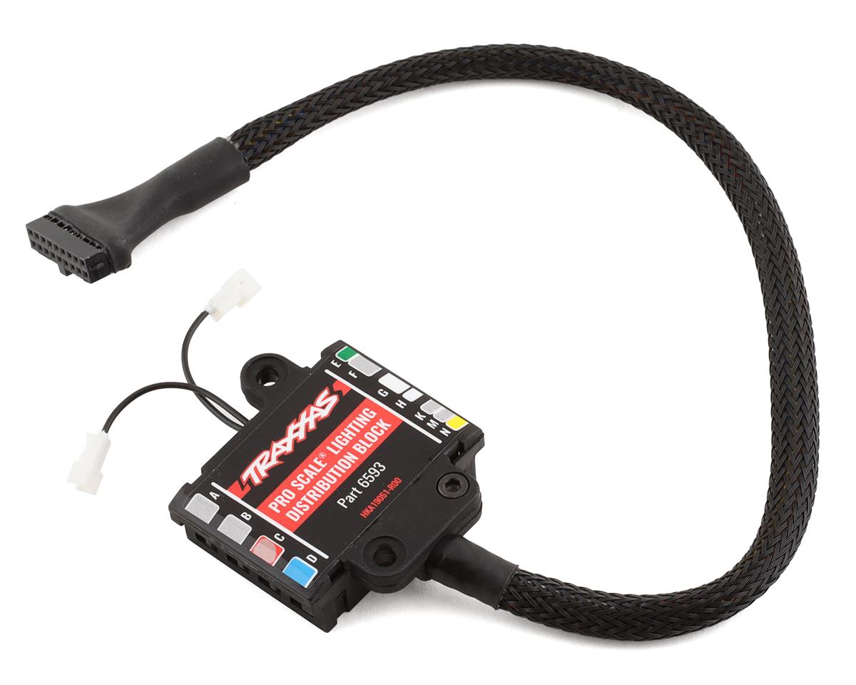 Pro Scale Lighting Control System Distribution Block for TRX-4/TRX-6 (TRA6593)