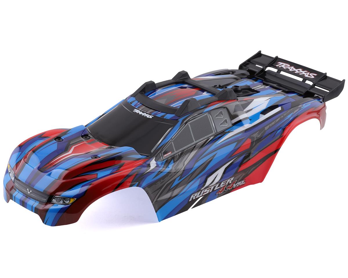 VXL 4x4 Prepainted Prepainted Body with Clipless Mounting for Rustler 4x4 (TRA6717A)