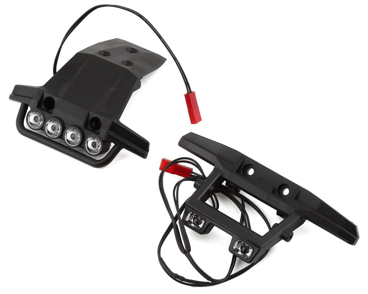 LED Light Kit with Front and Rear Bumpers for Rustler 4x4 (TRA6793)