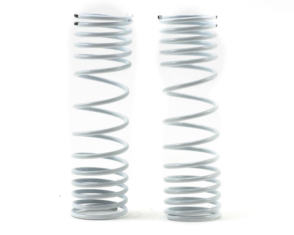 Progressive Rate White Shock Springs Black Rate for Hoss/Rally/Rustler 4x4/Slash 4x4/Stampede 4x4 (2) (TRA6858)