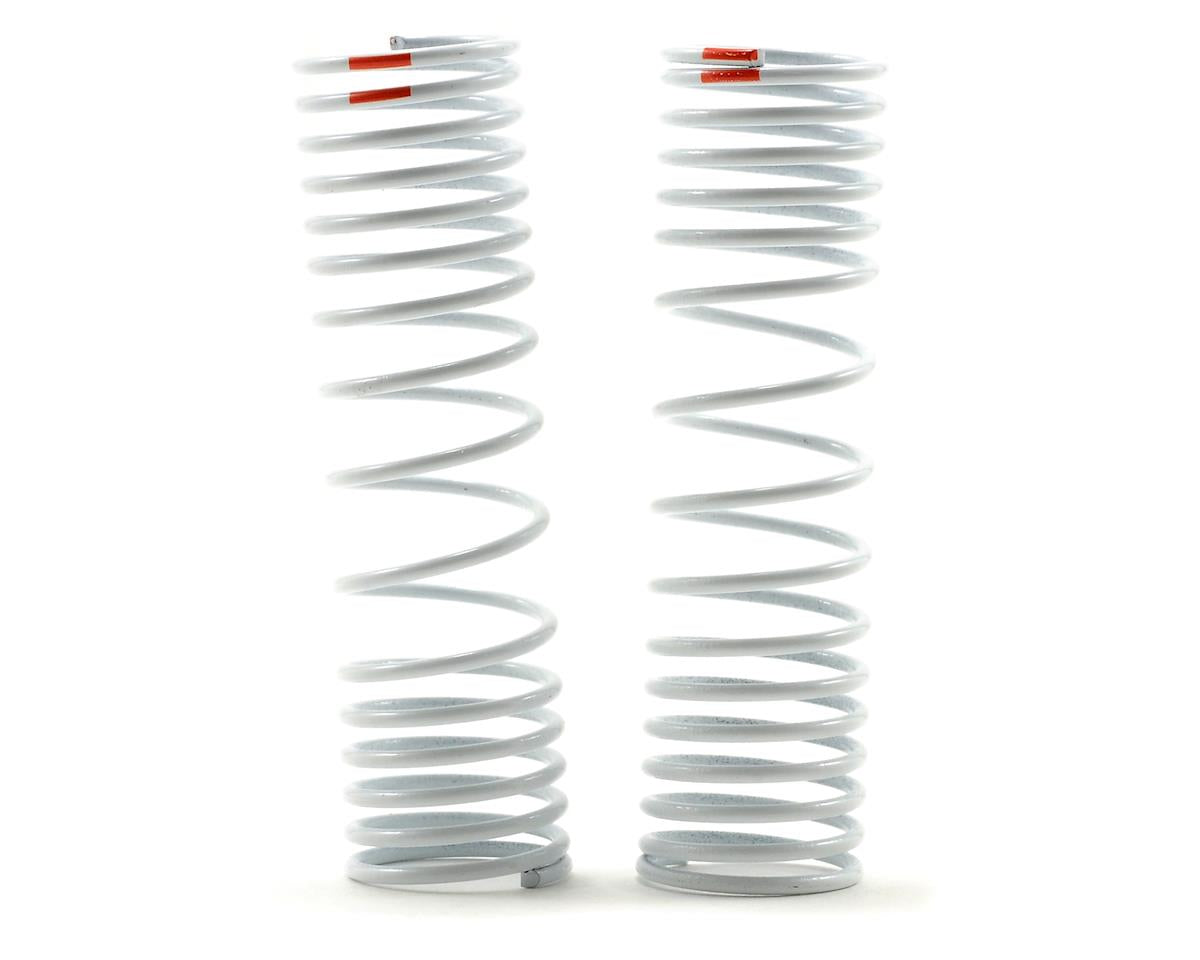 Progressive Rate White Shock Springs Orange/-20% Rate for Hoss/Rally/Rustler 4x4/Slash 4x4/Stampede 4x4 (2) (TRA6865)
