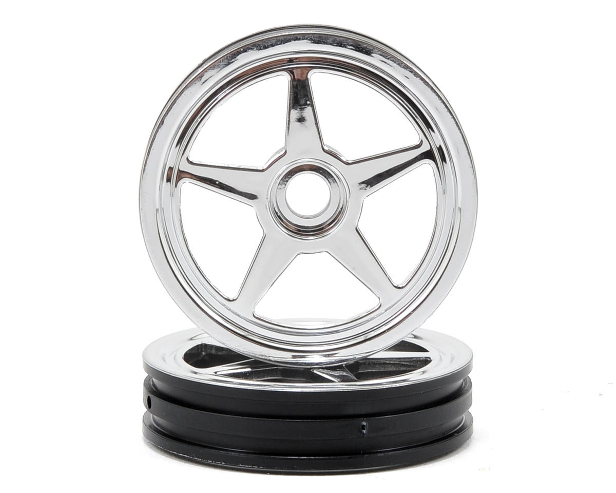 5-Spoke Front Chrome Wheels for Funny Car (2) (TRA6974)