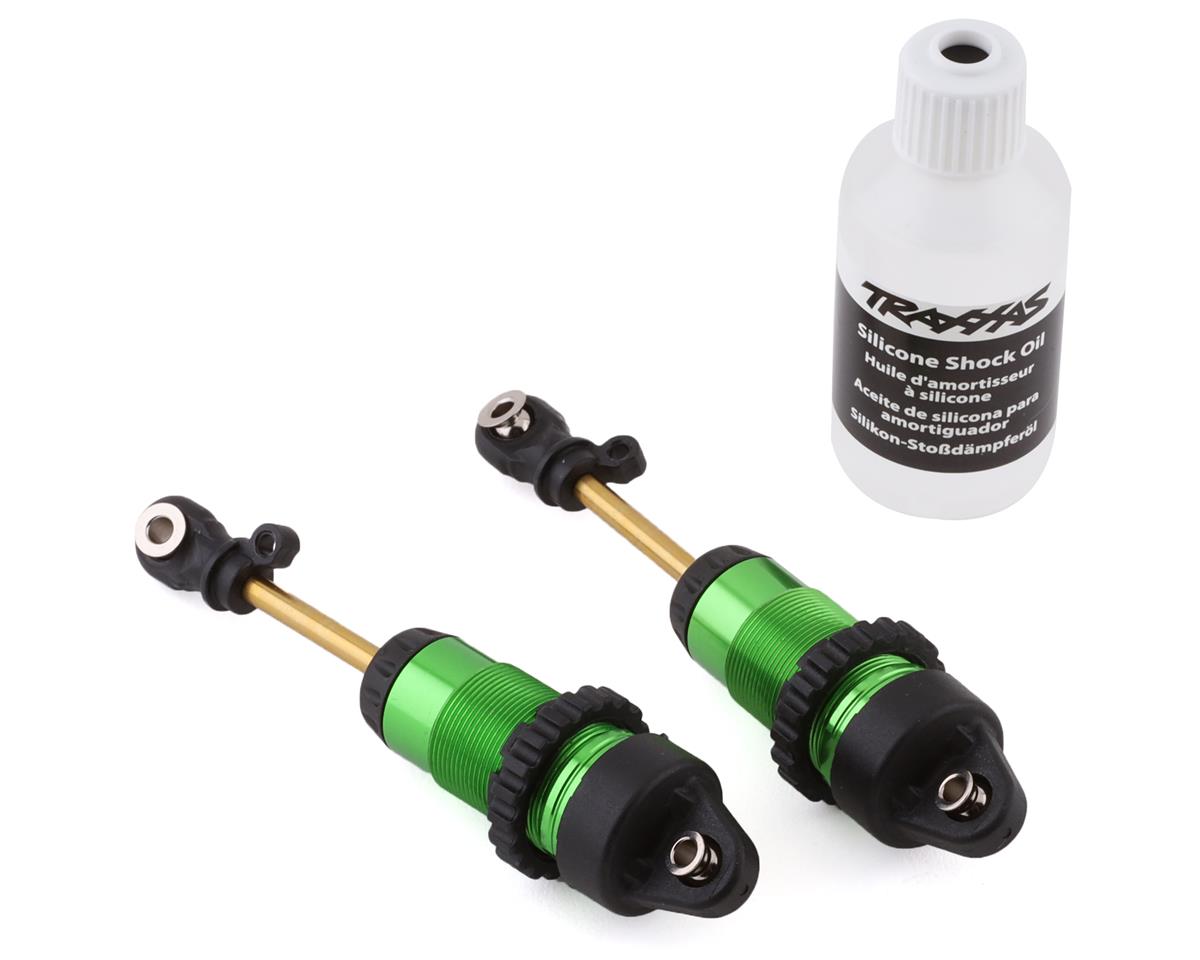 Aluminum GTR Long Shocks Green for Hoss/Rustler 4x4/Slash 4x4