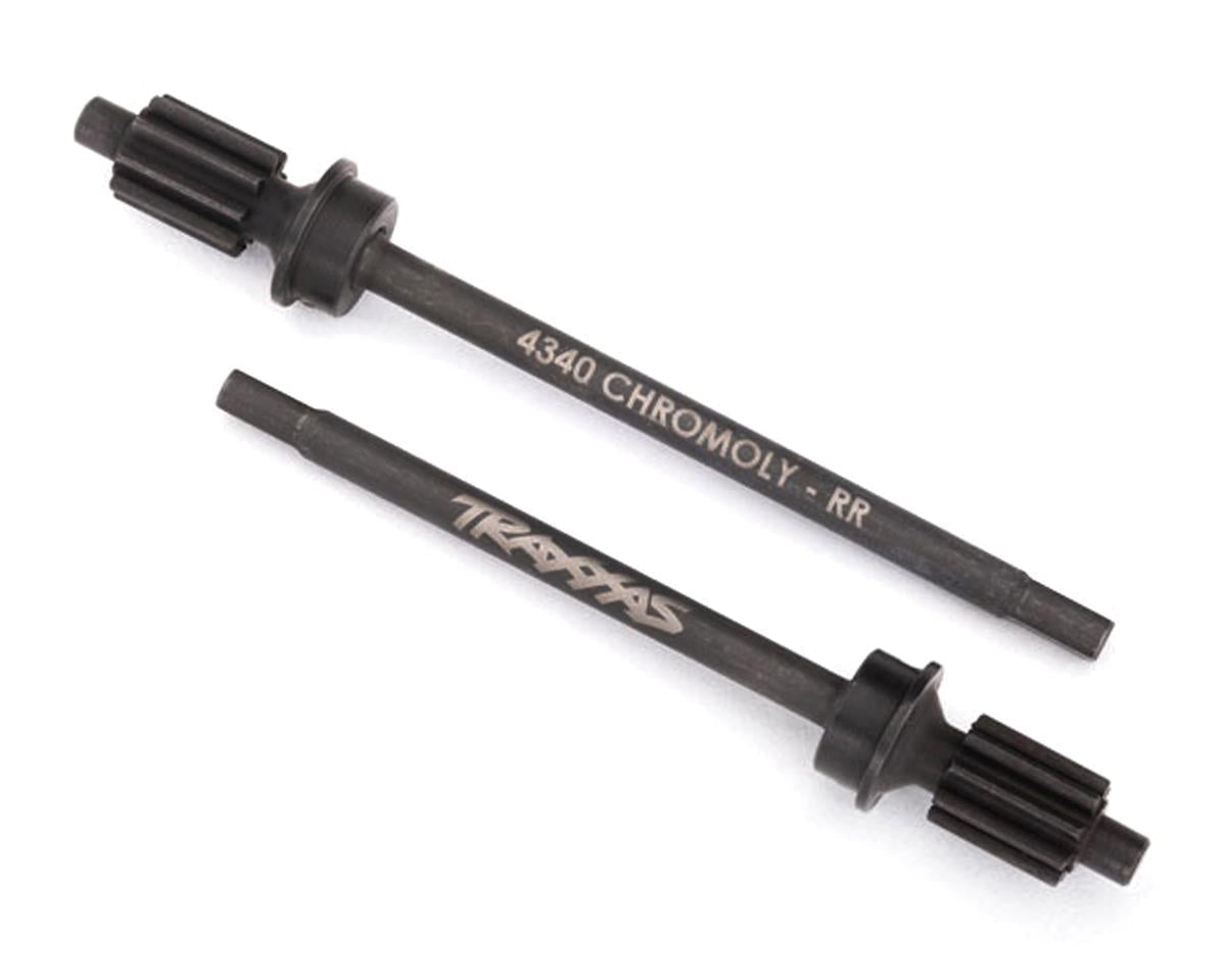 Heavy Duty Rear Axle Shafts with Input Gear for TRX-4 (2) (TRA8061)