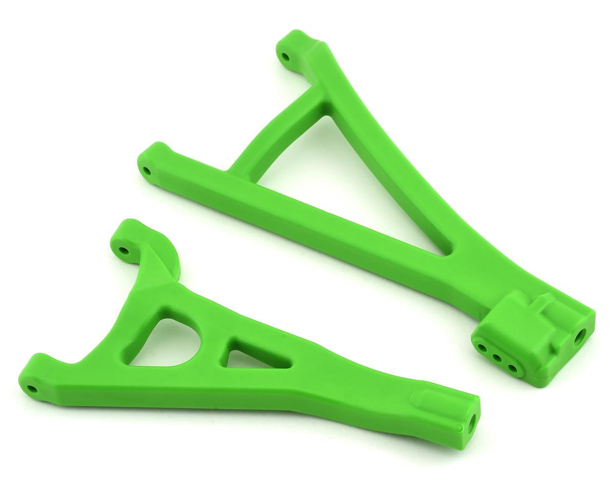 Heavy Duty Front Right Suspension Arms Green for E-Revo 2.0 (2) (TRA8631G)