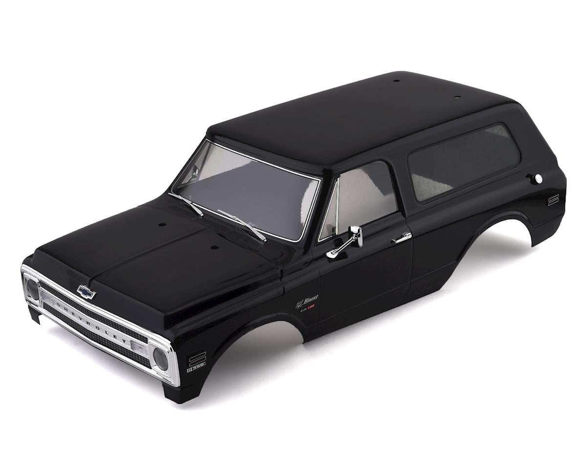 Chevrolet 1969 Blazer Complete Prepainted Black Body with Grille and Accessories for TRX-4 (TRA9112X)