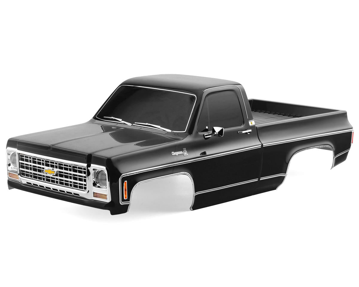 Chevrolet K10 Blazer Prepainted Black Body with Grille and Accessories for TRX-4 (TRA9212X)