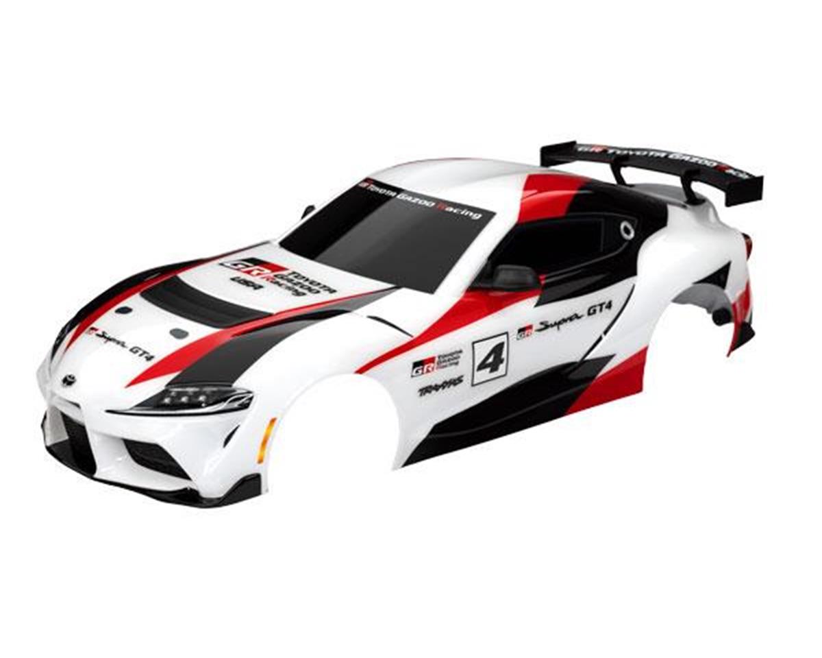 Toyota Supra GT4 Prepainted White Body for 4-Tec 3.0 (TRA9340X)