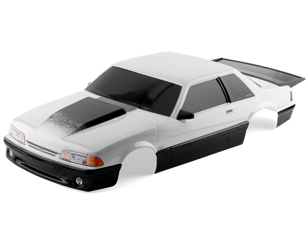 Ford Fox Body Mustang 5.0 Clear Body for Drag Slash (TRA9421)