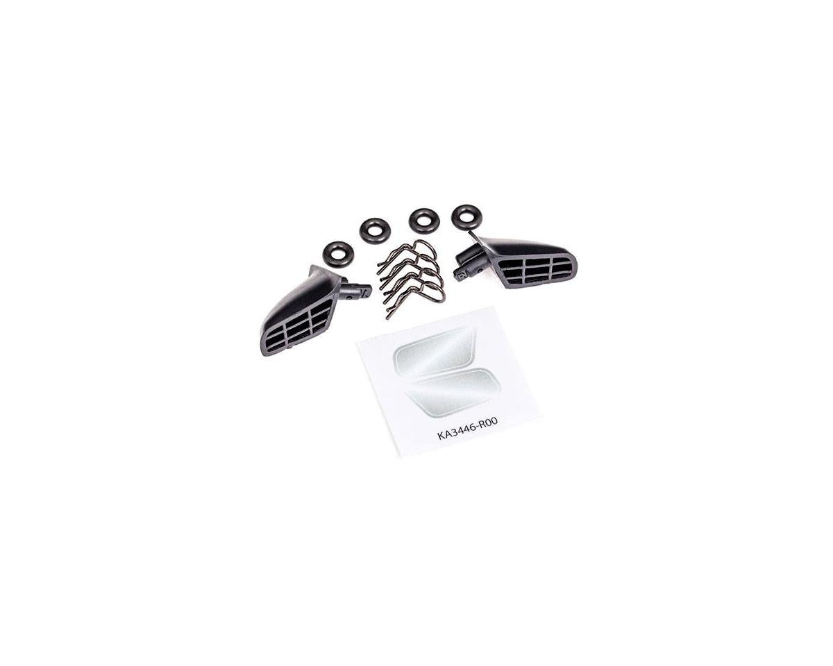 Ford Fox Body Mustang 5.0 Side Mirrors for Drag Slash (TRA9422)