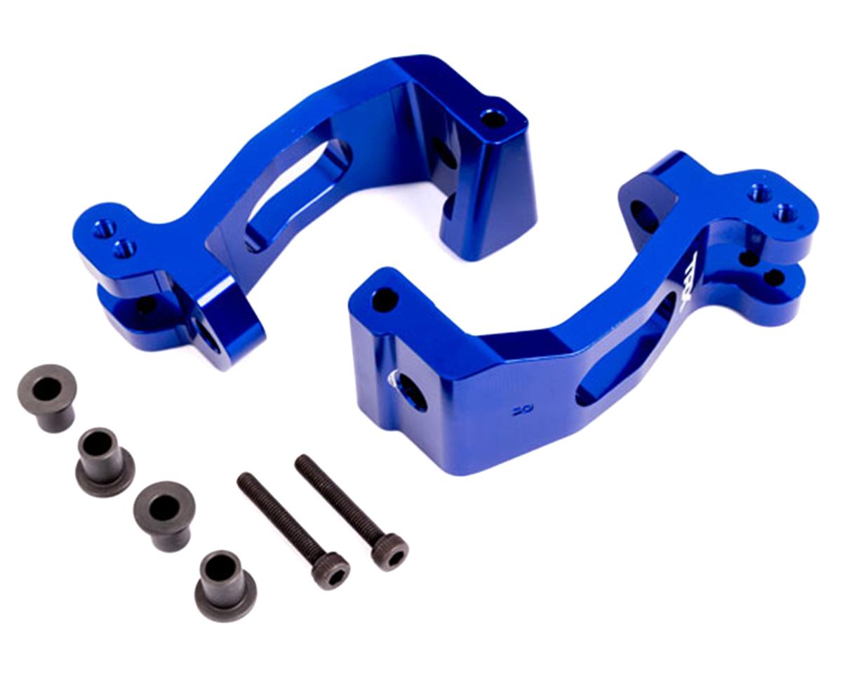 Aluminum Caster Blocks Blue for Sledge (2) (TRA9532X)