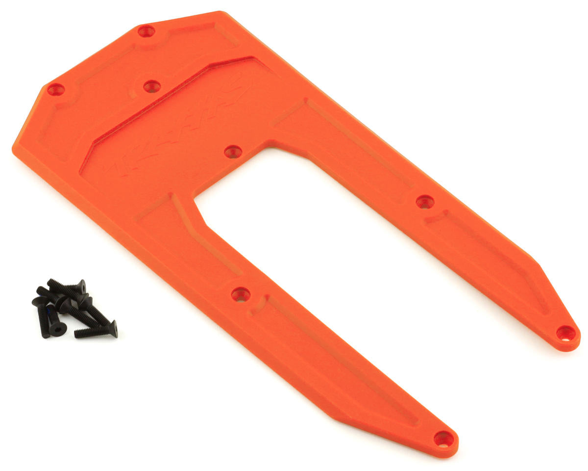 Chassis Skid Plate Orange for Sledge (TRA9623T)