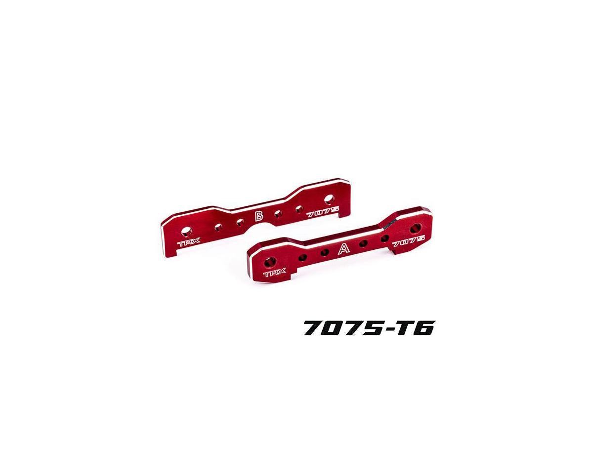 Aluminum Front Tie Bars Red for Sledge (TRA9629R)