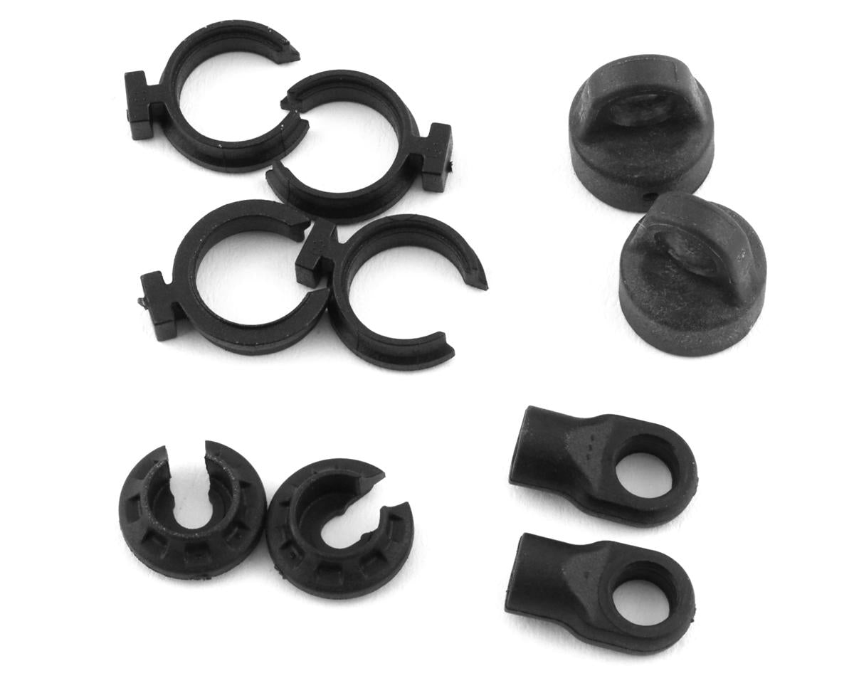 GTM Shock Caps and Spring Retainers with Rod Ends for TRX-4M (TRA9762A)