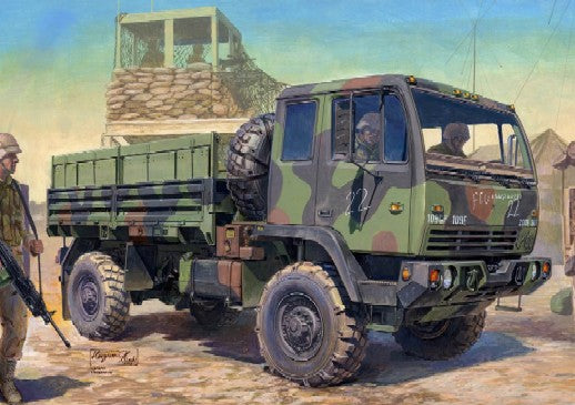 1/35 M1078 LMTV Light Medium Tactical Vehicle Standard Cargo Truck Plastic Model Kit (TSM1004)