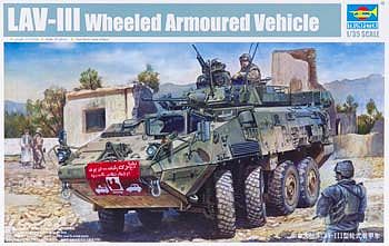 1/35 LAV-III 8x8 Kodiak Light Armored Vehicle Plastic Model Kit (TSM1519)