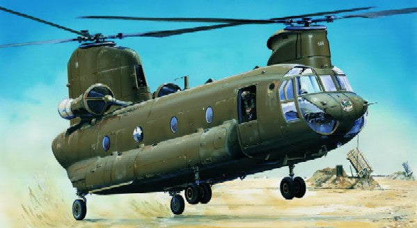 1/72 CH47D Chinook Helicopter Plastic Model Kit (TSM1622)