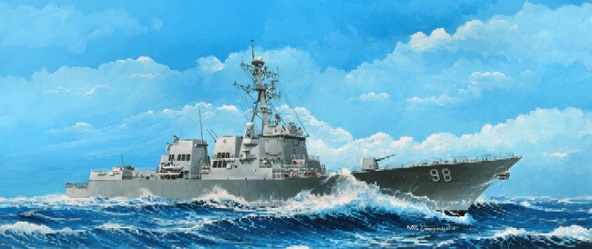 1/350 USS Forrest Sherman DDG98 Arleigh Burke Class Guided Missile Destroyer Plastic Model Kit (TSM4528)