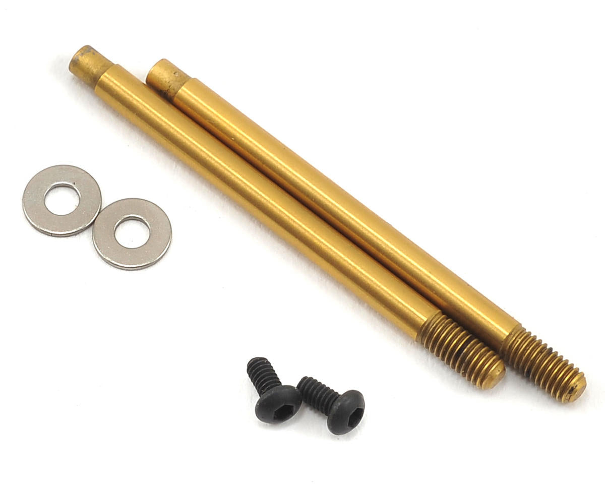 Titanium Nitride Screw Mount Front Shock Shafts 3x21mm (2) (ASC91615)
